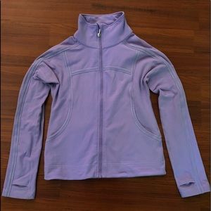 LULULEMON beautiful Lilac Zip Jacket!